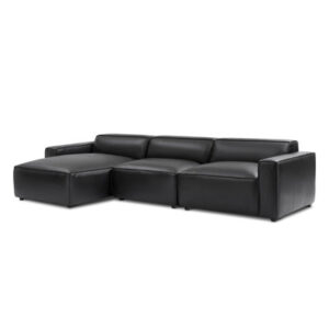 Hamall Nathan Full Aniline Leather Modular Sofa With Down Feather