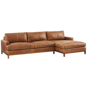 Horizon Leather Sofa Chaise