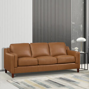 Korban 84'' Genuine Leather Sofa