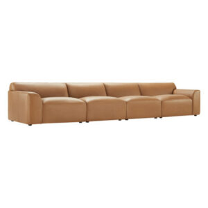 Merseles 4 - Piece Genuine Leather Sofa
