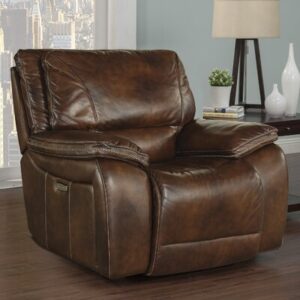 Ajhar 41" Wide Leather Match Power Zero Clearance Standard Recliner