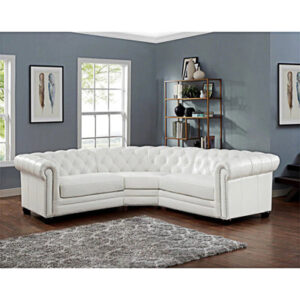 Aliso Leather Symmetrical Sectional