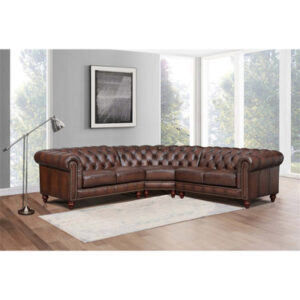 Alton Bay Leather Symmetrical Sectional