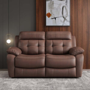 Genuine Leather Non-Power Reclining LVST-Brown