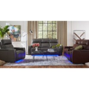 Greymel Zero Gravity Leather Sofa Collection Created For Macys