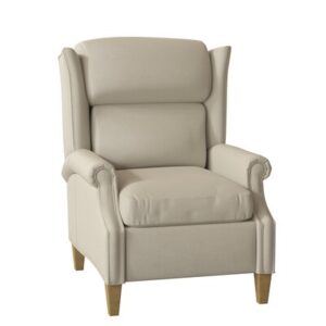 Harbour Town 33" Wide Genuine Leather Club Recliner