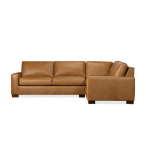 Jonie Genuine Leather Corner Sectional