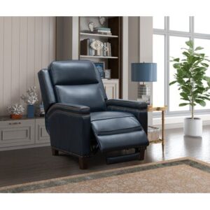 Kevan 33.5" Wide Genuine Leather Club Recliner