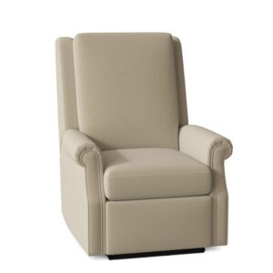 Reclination 33" Wide Genuine Leather Standard Recliner