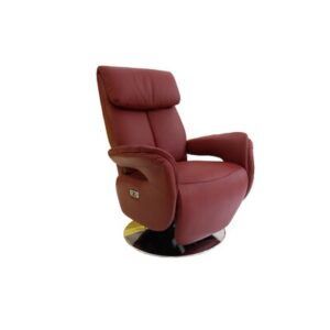 Romola 31" Wide Genuine Leather Power Ergonomic Recliner