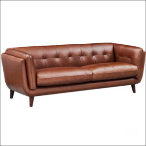 Waxy Pull-Up Leather Sofa